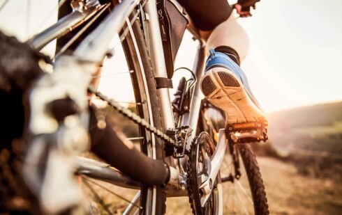 Ladies biking
